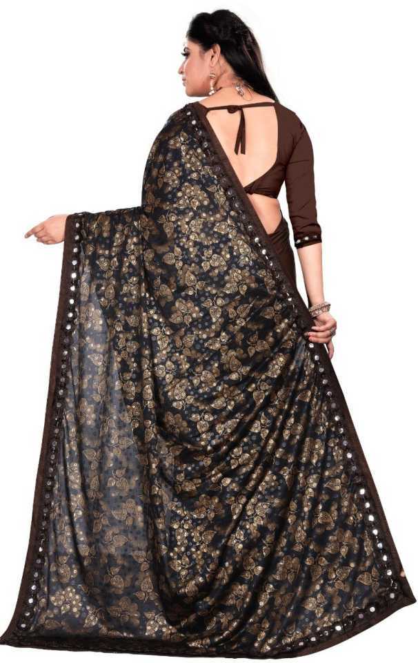 Brown Saree