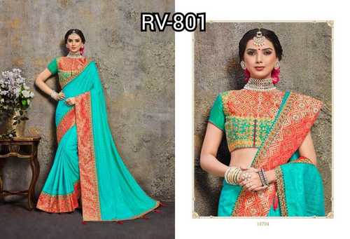 Aqua Sarees