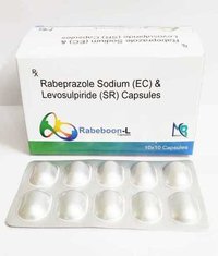 Rabeprazole सोडियम (ईसी) 20 मिलीग्राम और लेवोसुलप्राइड (एसआर) 75mg कैप