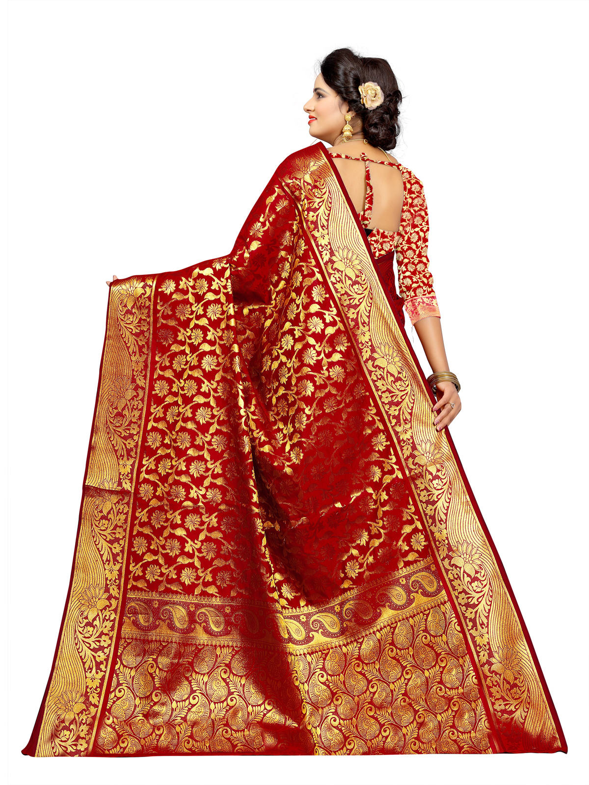 Red Saree
