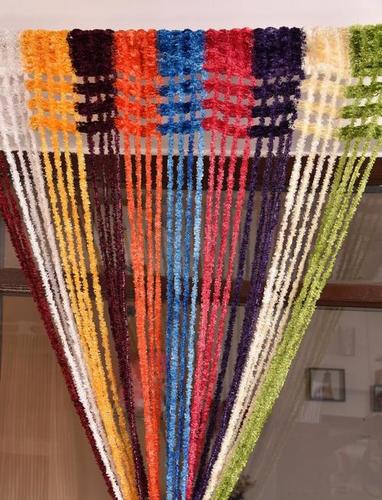 10 Color Options Available Fur Curtain