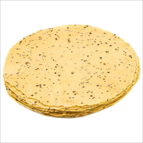 Black Pepper Masala Papad
