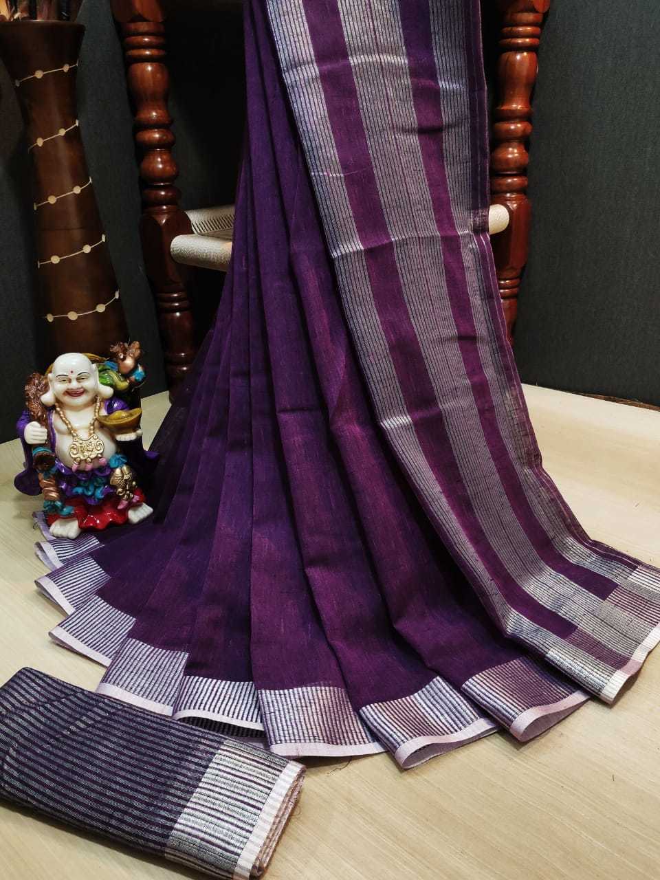 Simple Original Linen Saree Vol 01