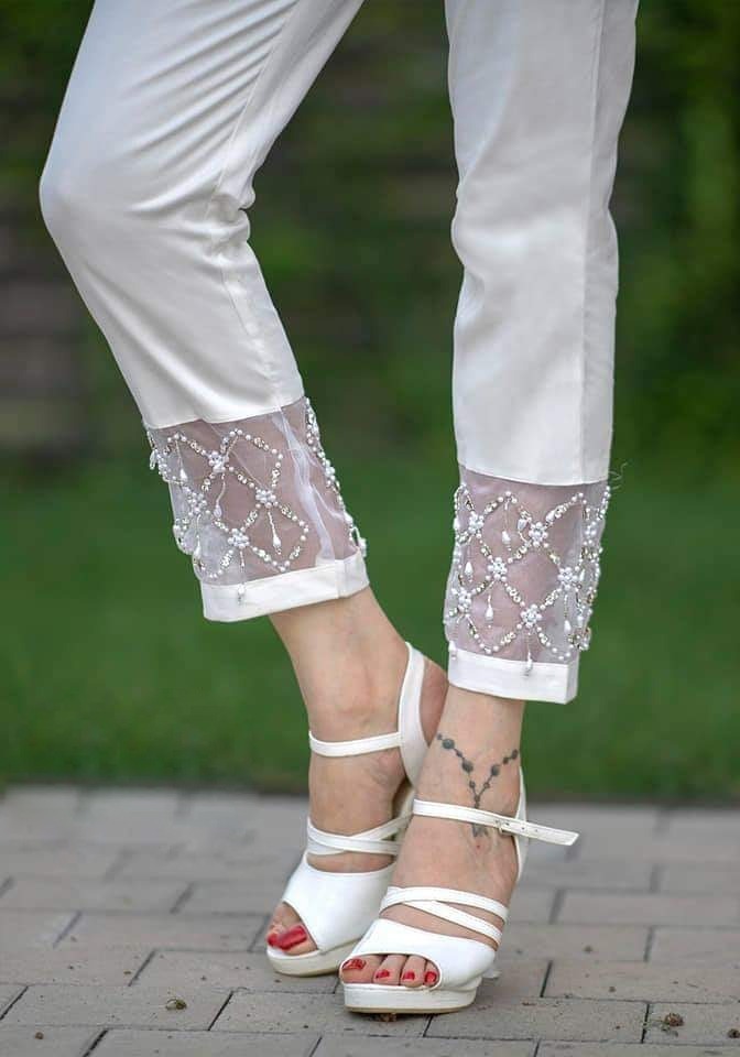 designer cigarette pants Cotton Designer Cigarette Pants at 550.00 INR at Best Price in Surat