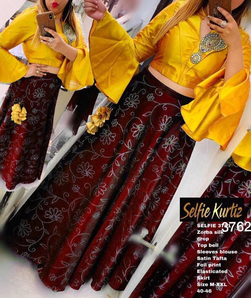 Spring Designer Selfi Kurtis 3762