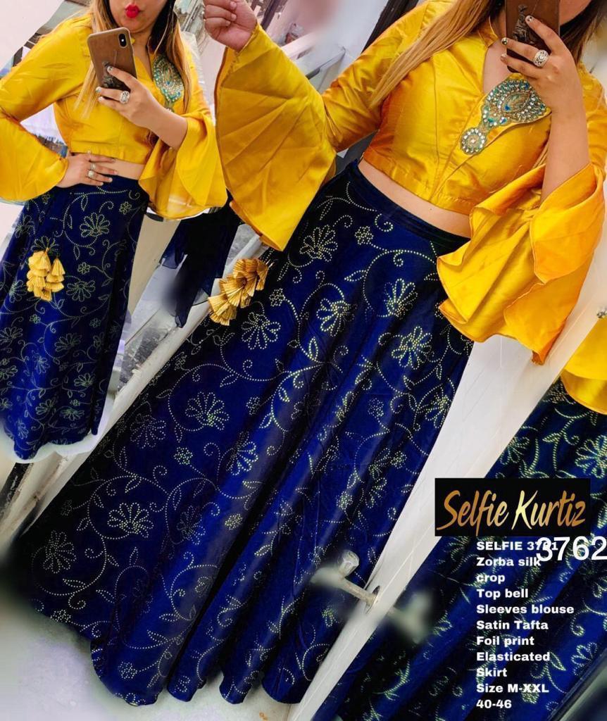 Spring Designer Selfi Kurtis 3762