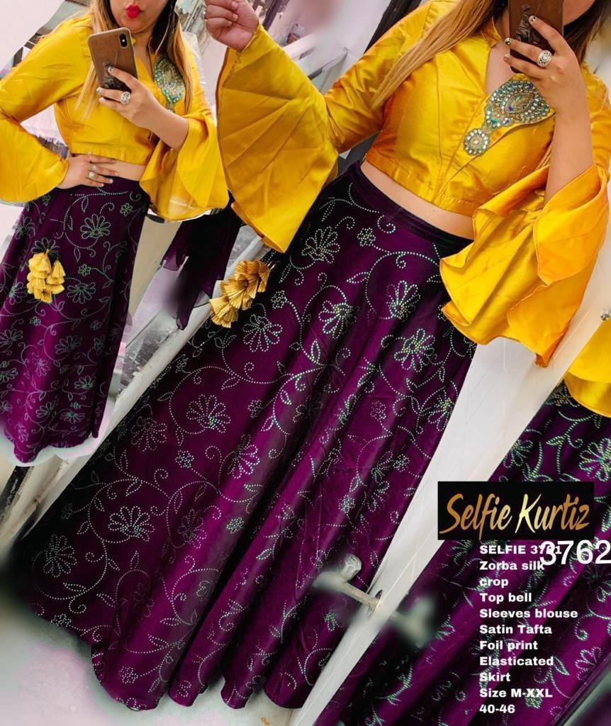 Spring Designer Selfi Kurtis 3762