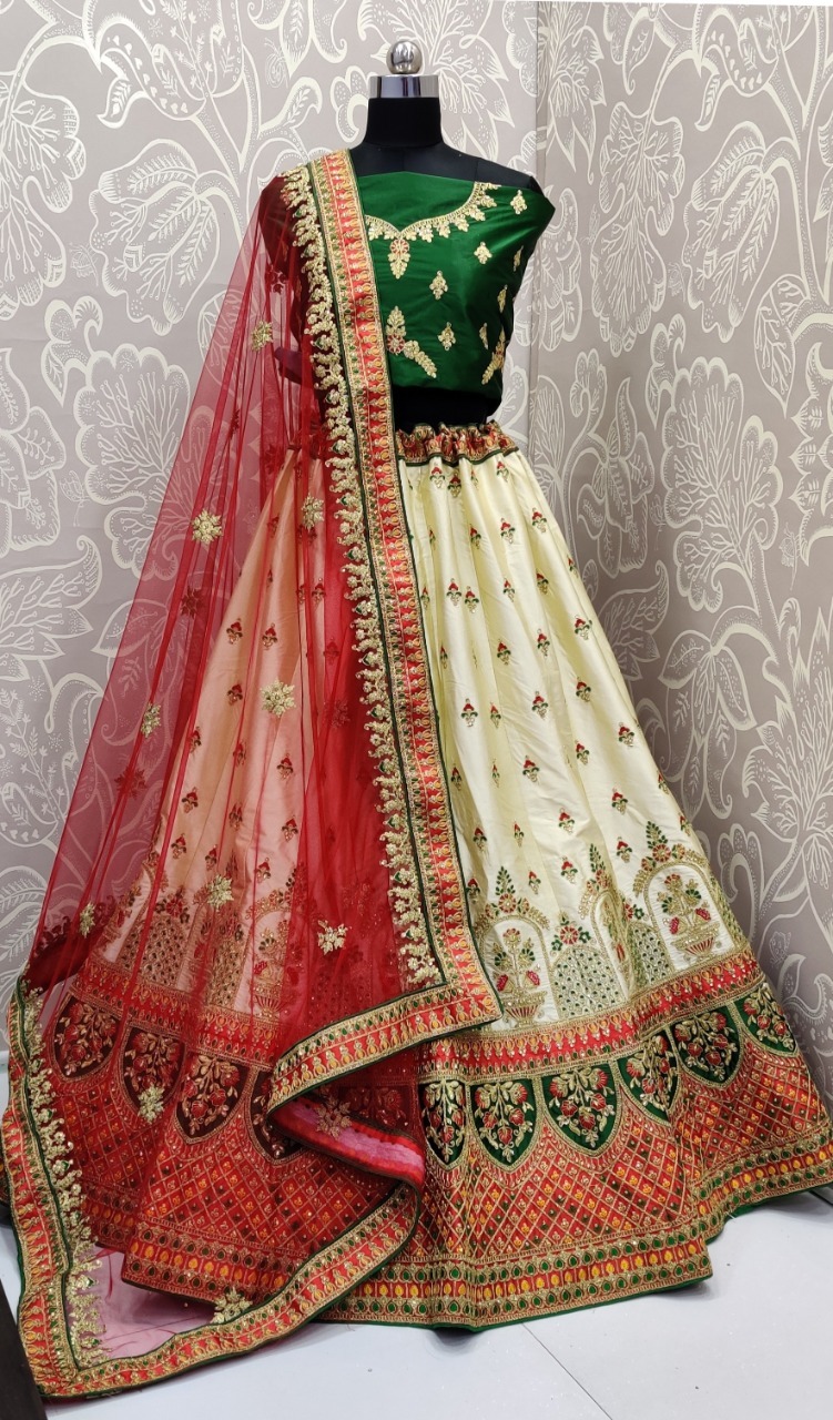 Ethnic Dulhan Style Panetar Lehenga Choli