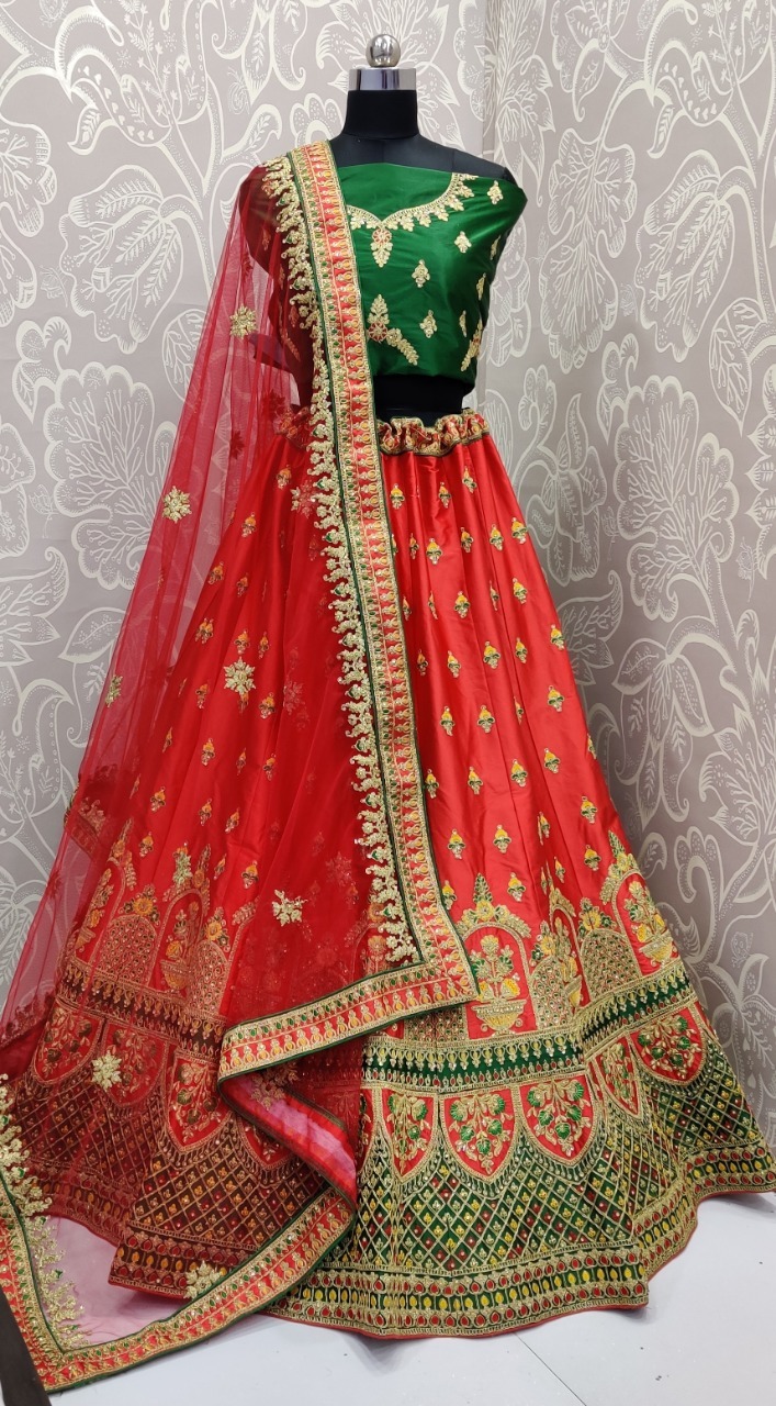 Ethnic Dulhan Style Panetar Lehenga Choli