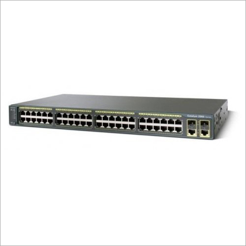 Black Cisco 2960-48tc-l Poe Ethernet Switch