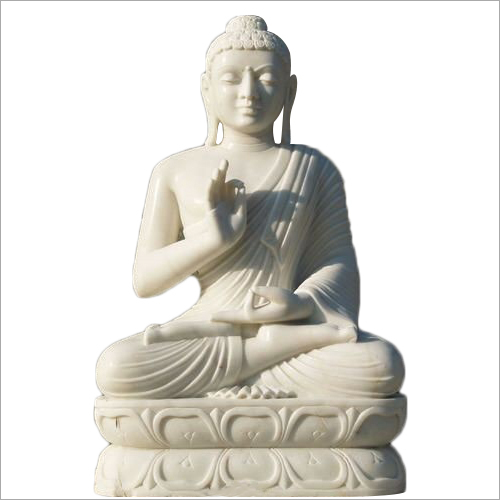 White Marble Lord Buddha Statue Use: Religious Activities