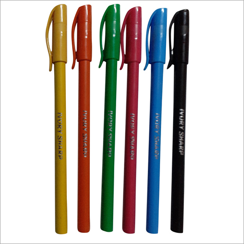 Plastic Ball Pen - Plastic Material | Smooth Writing Experience, Available in Different Colors for Everyday Stationery Purposes