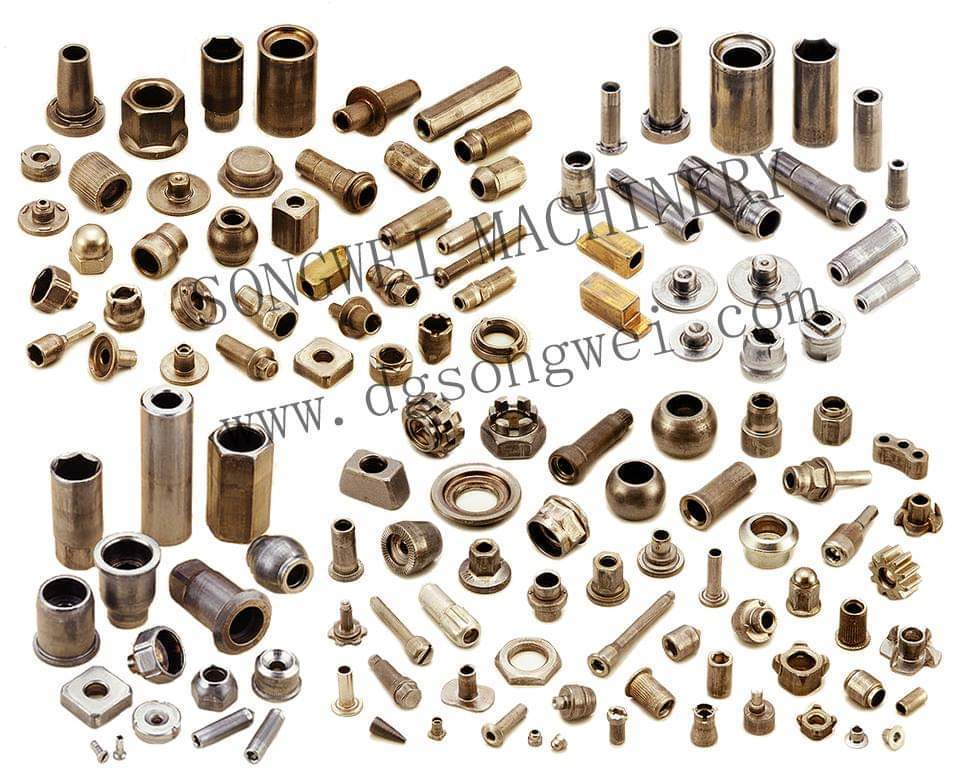 Nut Former 41b6s - Large Steel, 6-die | Double Rail, Five Patents, High Speed, Powerful, Stable, Cost-effective Model