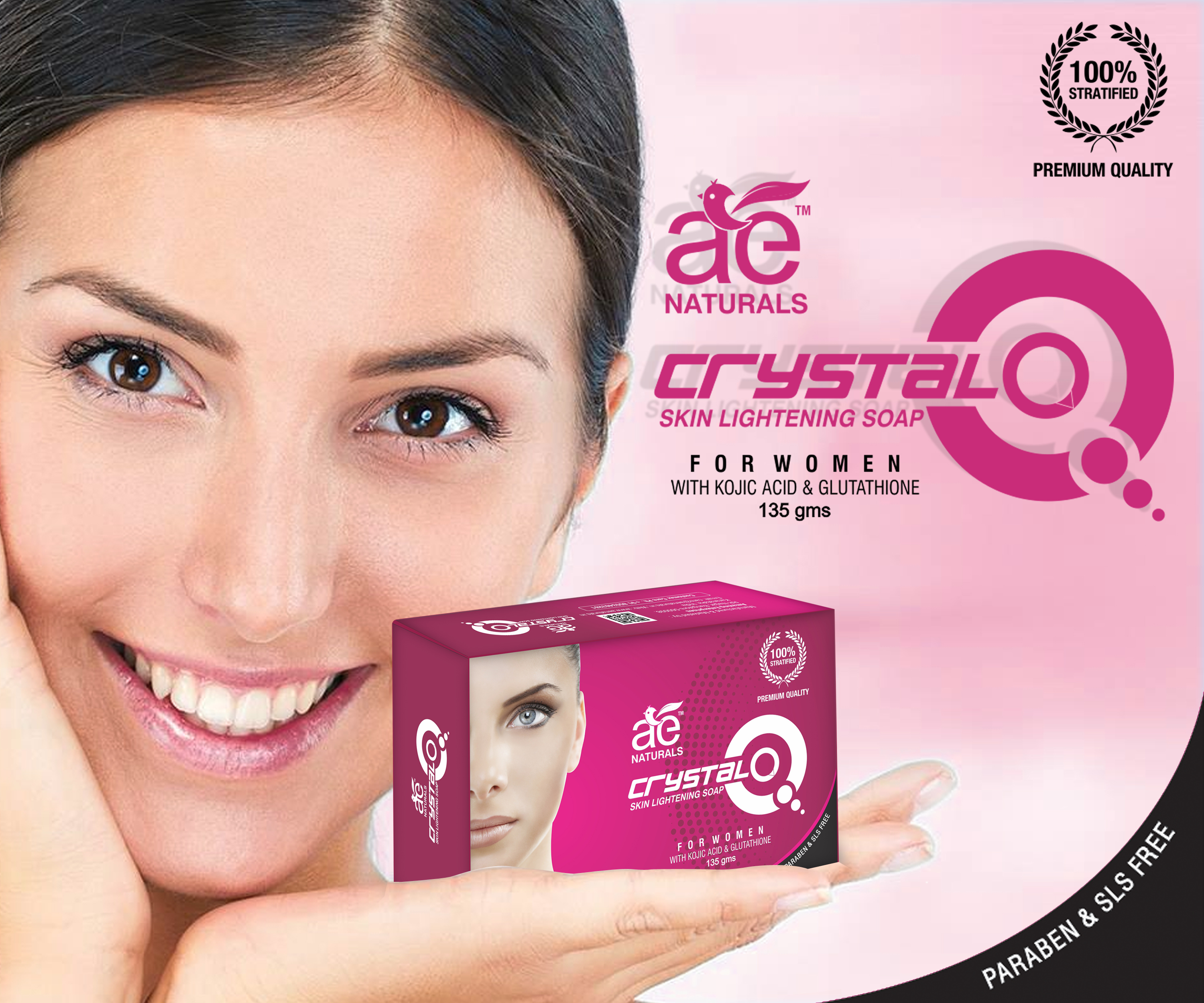 kojic acid & glutathione whitening bleaching soap Ae Naturals Crystal Q Skin Whitening Soap For Women With Kojic Acid  Glutathione Gender: Female at Best Price in Bengaluru