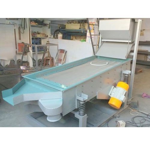 Linear Motion Screen - Mild Steel, 150-300 Kg/hr Capacity | Automatic Operation, Color Coated Finish, 220-400V Power Source, 1-3 HP Motor Power