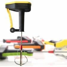 Power Free Hand Blender - Plastic & Stainless Steel, Lightweight, Easy To Clean & Store, Ideal For Beating, Whipping, Mixing, Unique Easy Press System