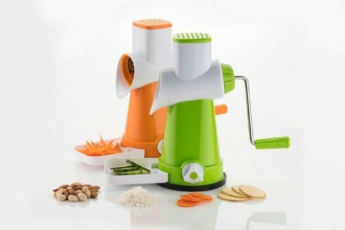 Red Rotary Vegetable Cutter