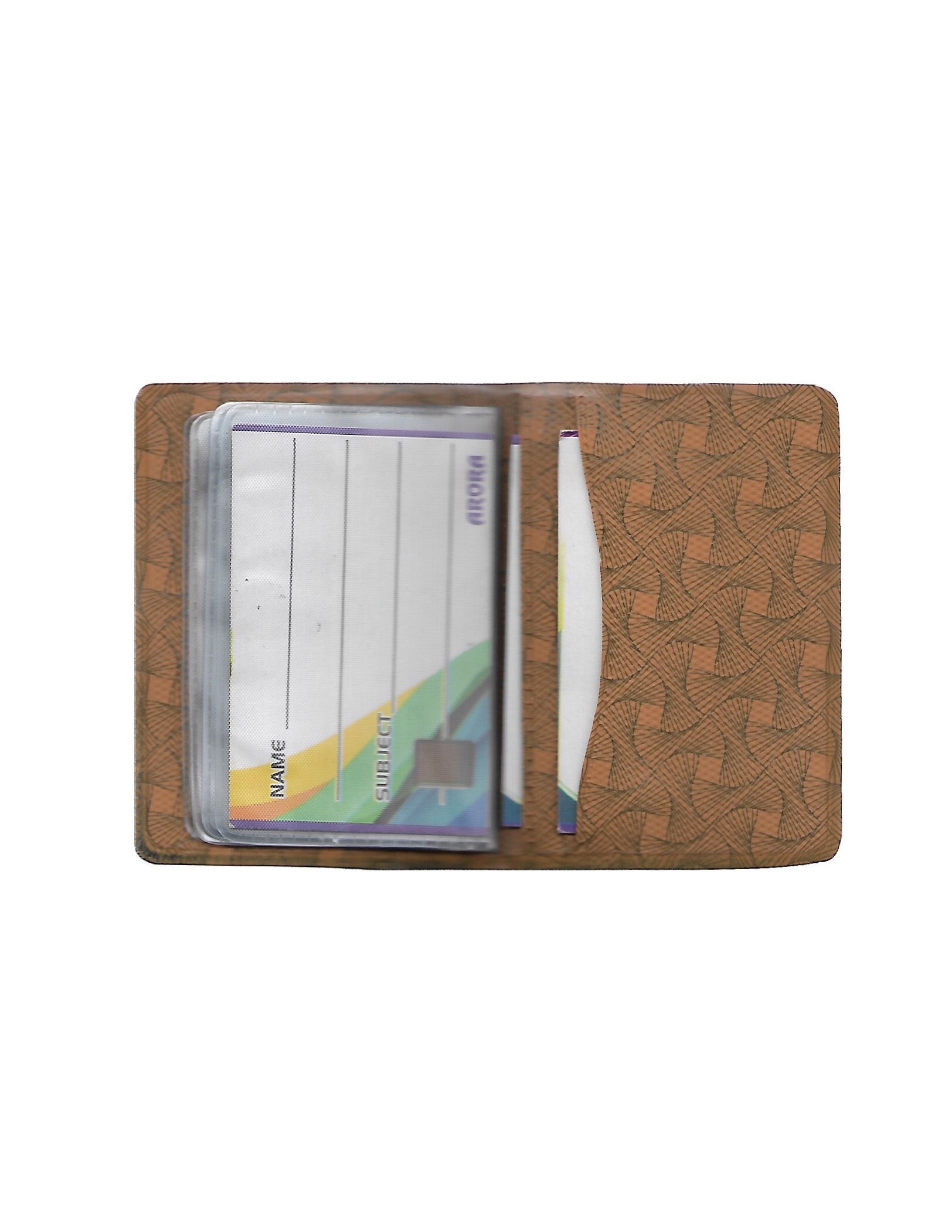 Credit & Debit Card Holder - Foam Material, 3 X 4 Inches | 6 Clear Plastic Pockets, 5 Additional Slots, Stylish Design & Durable Build
