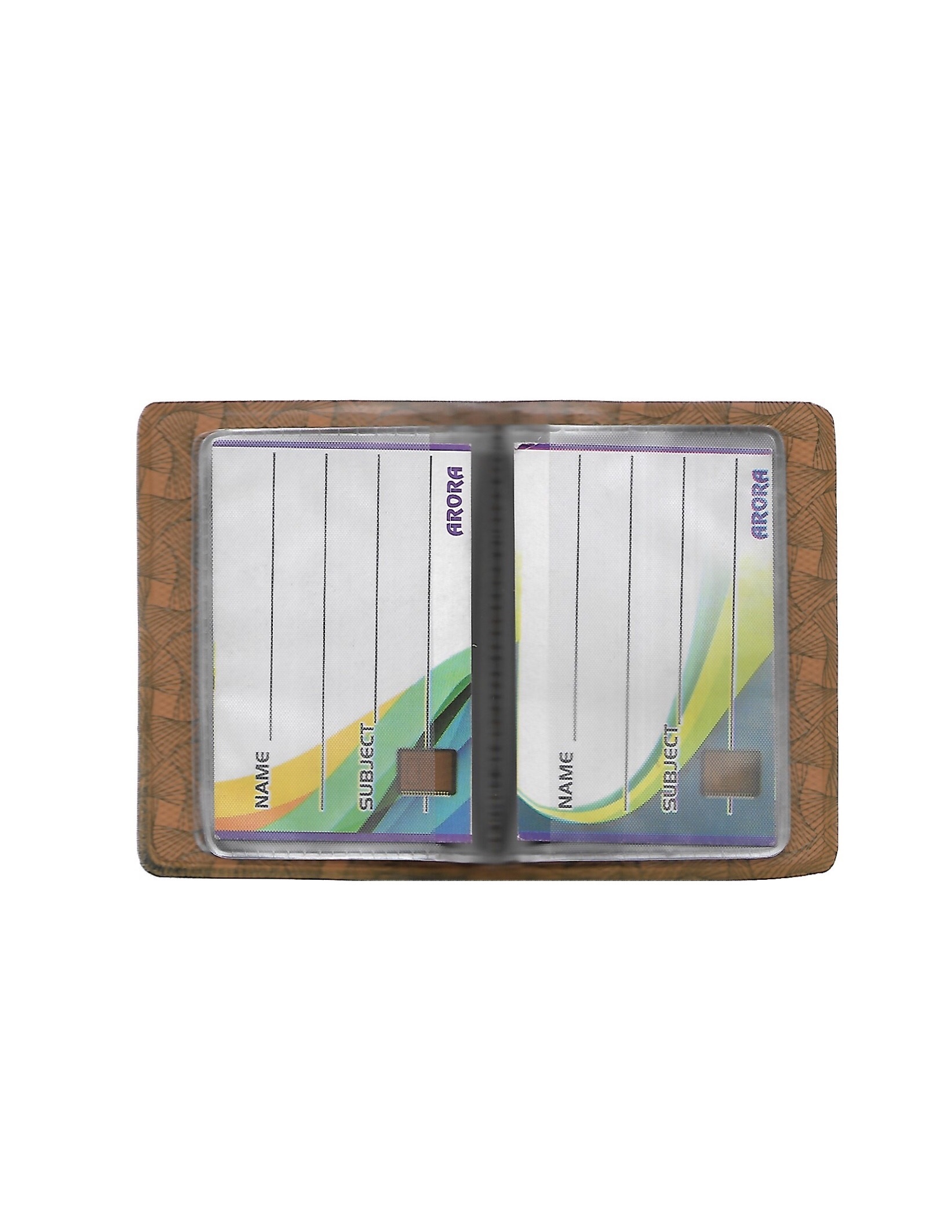 Credit & Debit Card Holder - Foam Material, 3 X 4 Inches | 6 Clear Plastic Pockets, 5 Additional Slots, Stylish Design & Durable Build