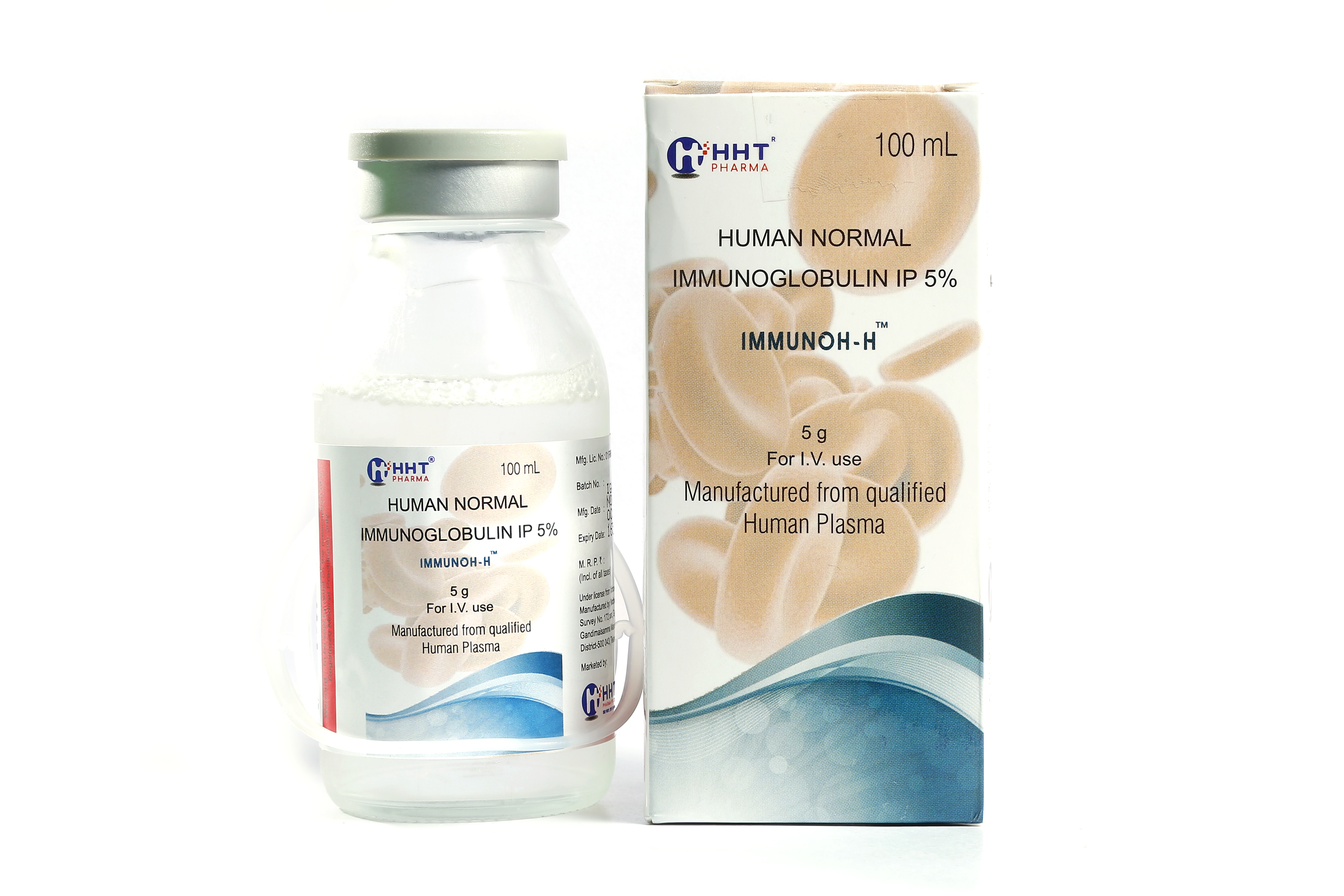 Human Normal Immunoglobulin Ip 5% - Liquid Injection, Storage 2-8â°c | Suitable For Adults And Women