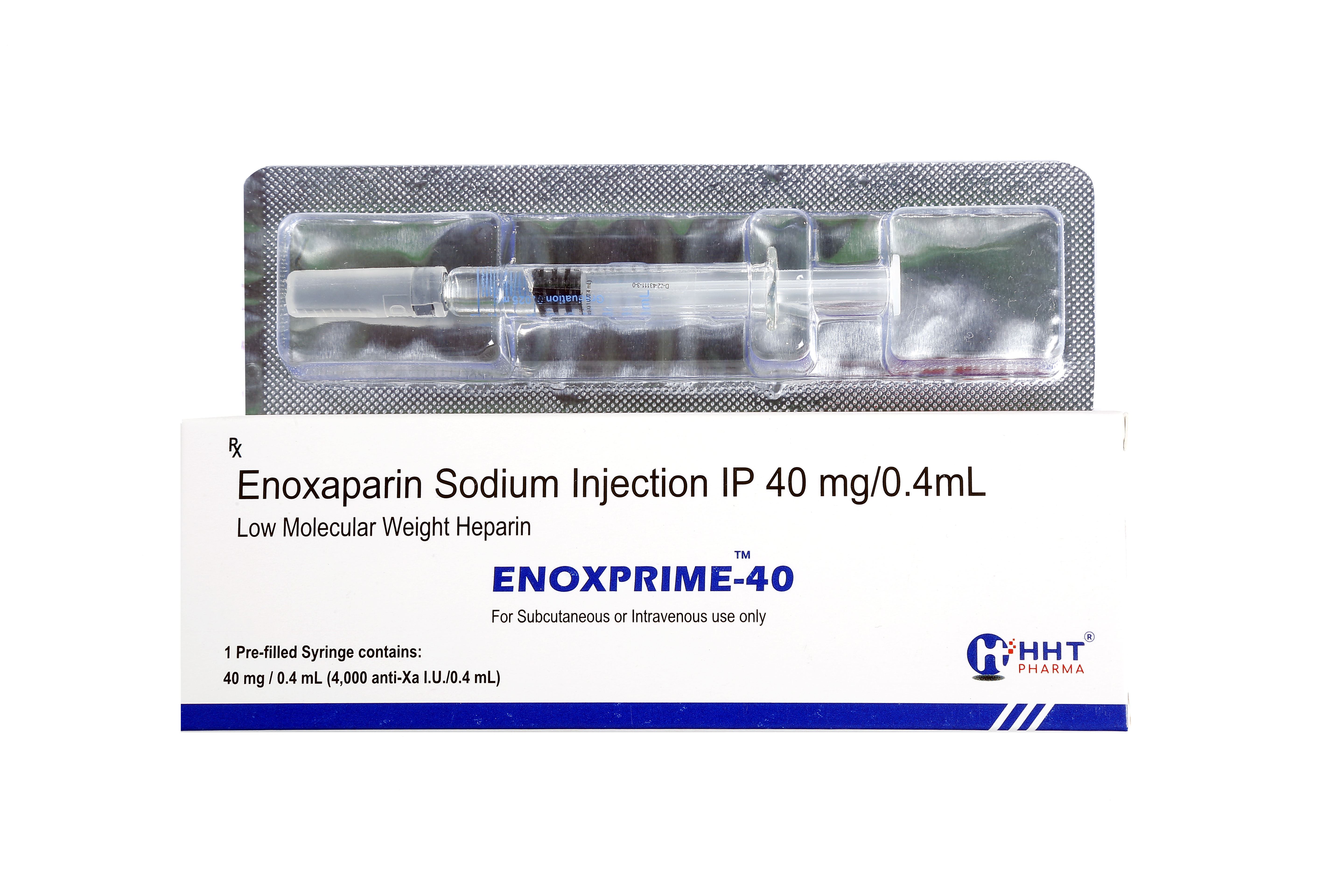 Liquid Enoxaparin Sodium Injection Ip 40mg/0.4ml