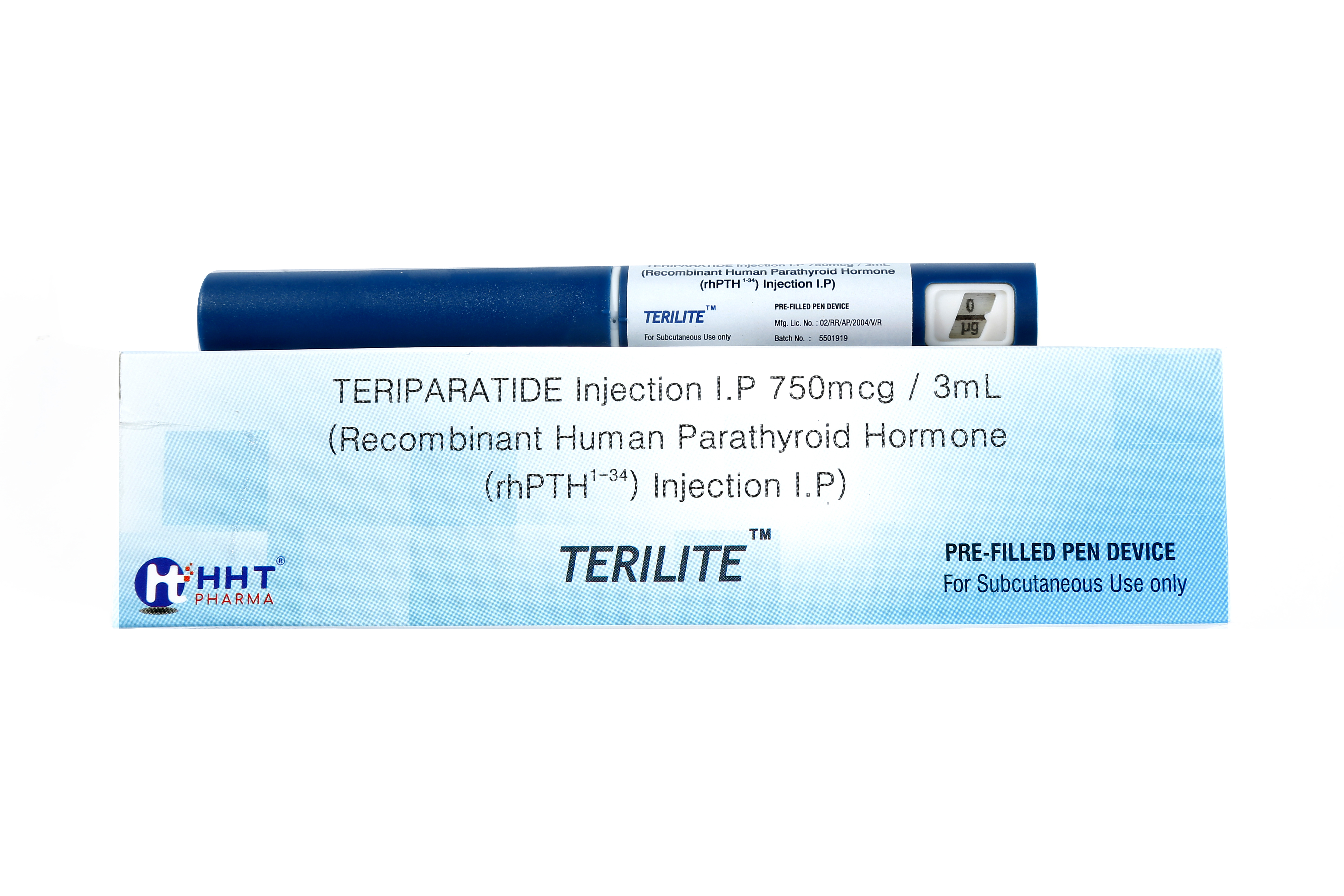 Liquid Teriparatide Injection Ip 750mcg/3ml