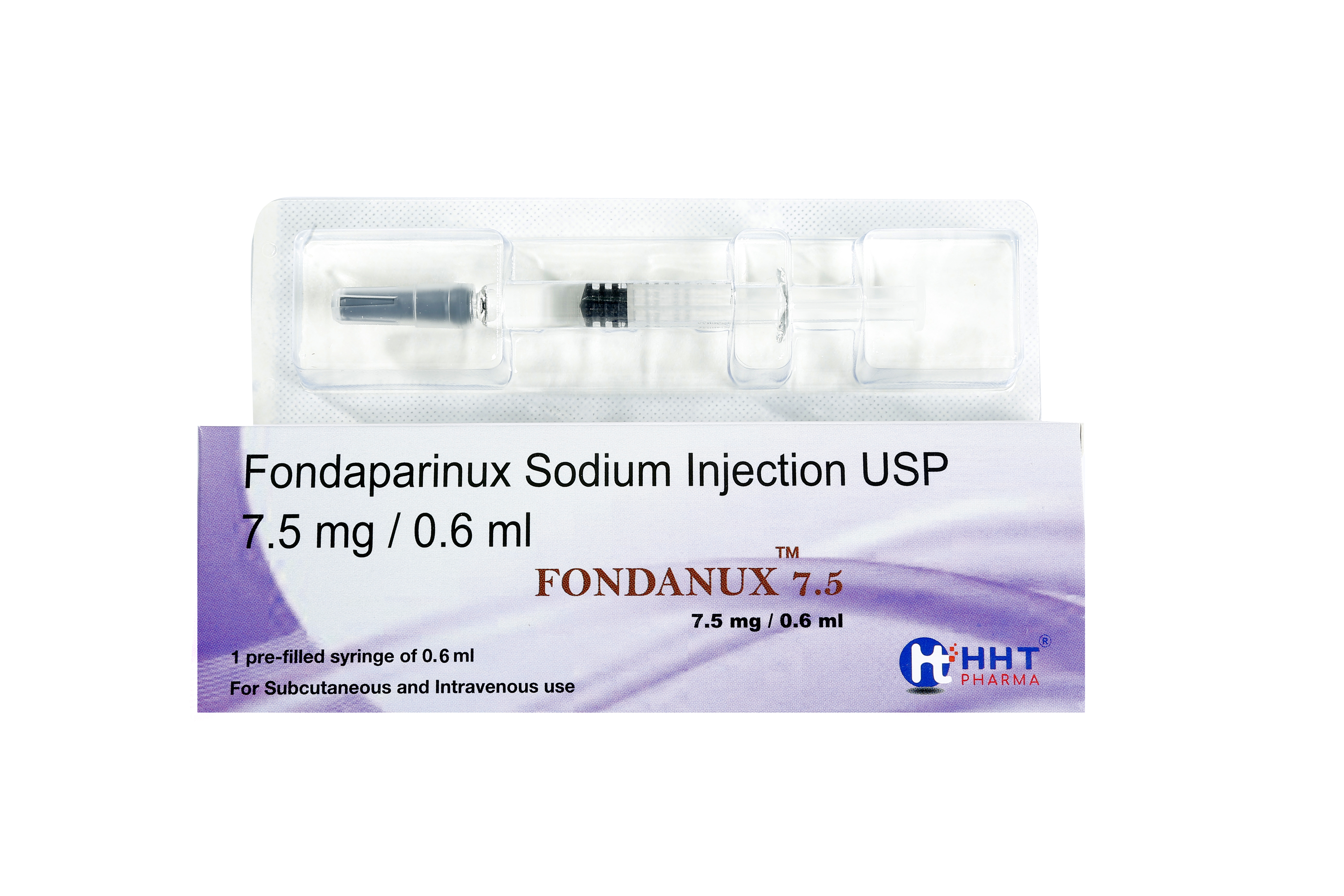 Liquid Fondaparinux Sodium Injection Usp 7.5 Mg/0.6ml