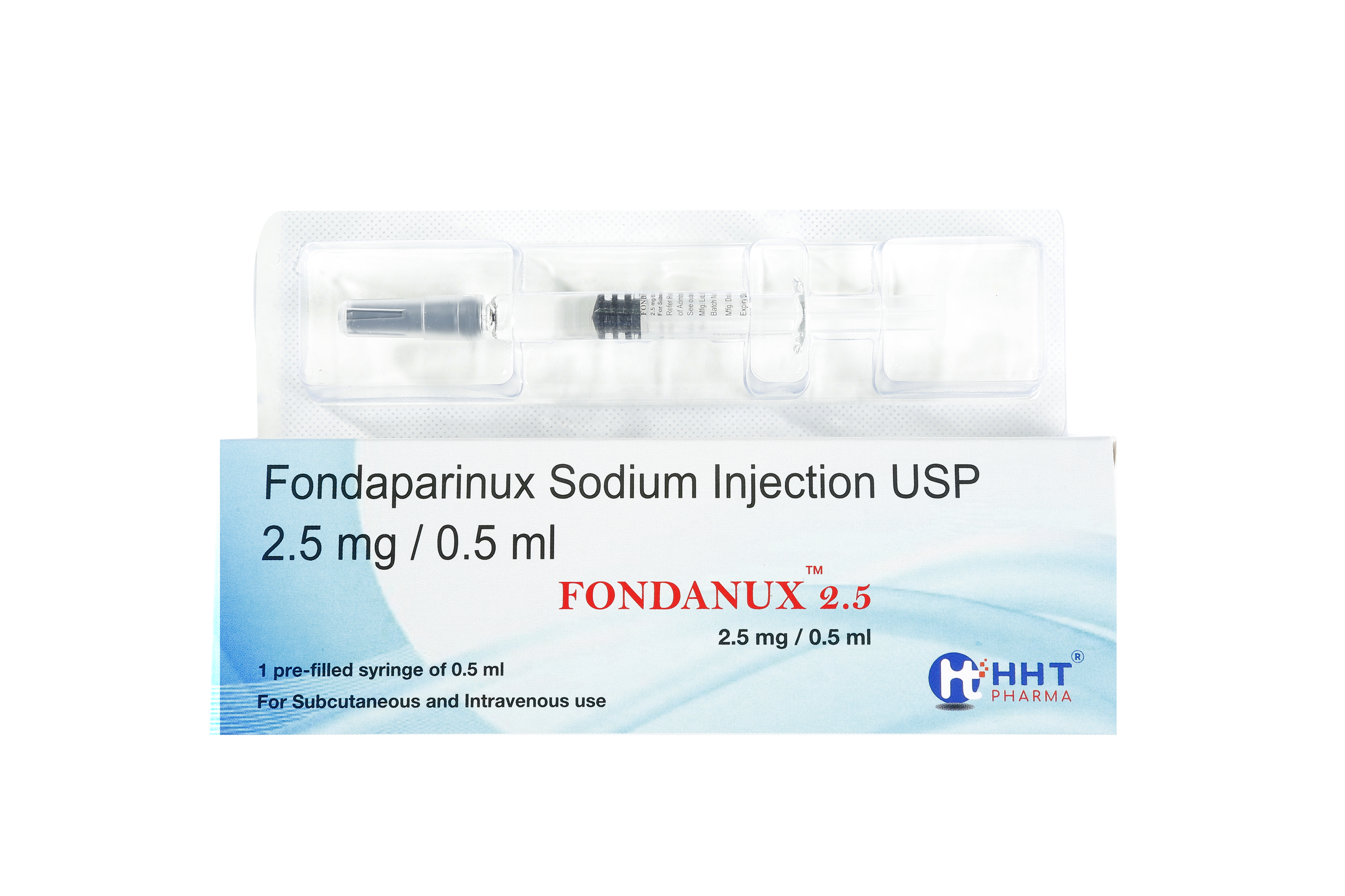 Liquid Fondaparinux Sodium Injection Usp 2.5mg/0.5ml