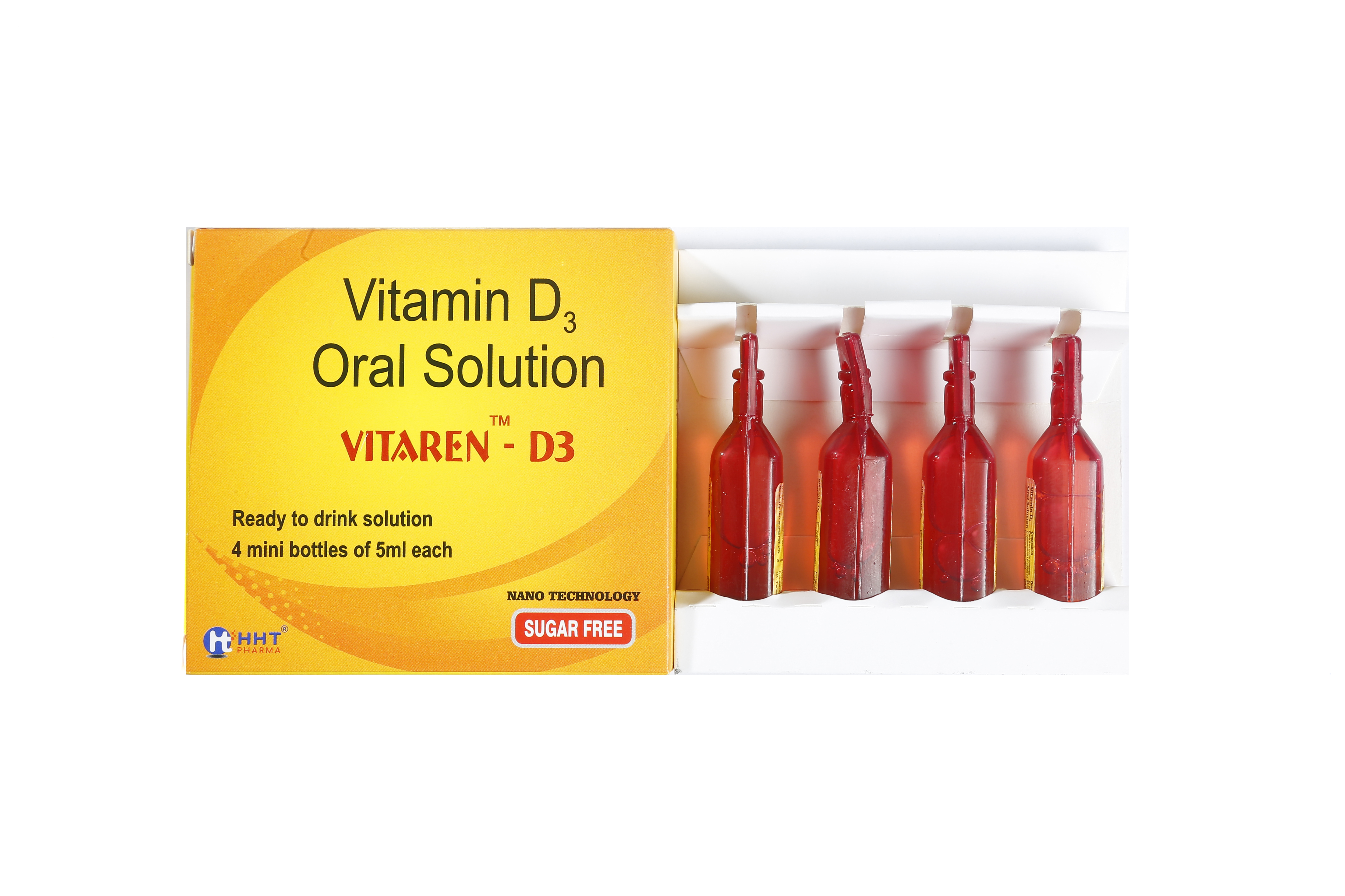 Vitamin D3 Oral Solution - Liquid Form, Recommended Dosage | Store In A Cool And Dry Place