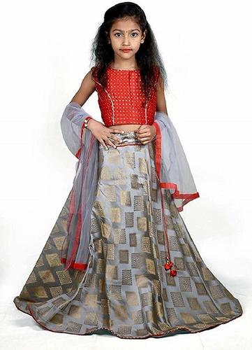 Kids Fancy Lehega Choli Age Group: 5-12Year