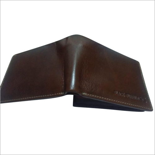 Brown Leather Wallet Design: Plain