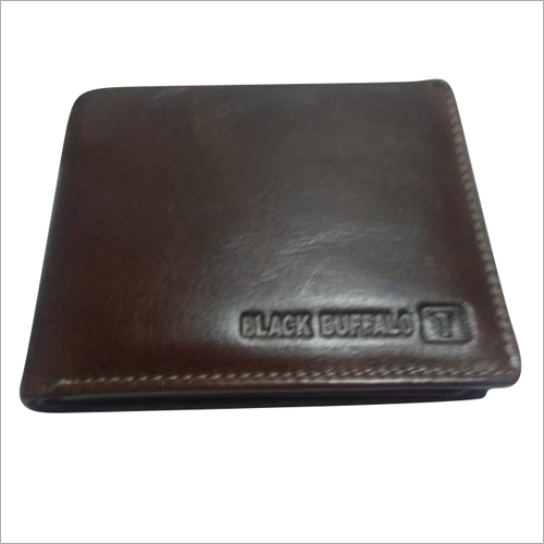 Brown Leather Wallet Design: Plain