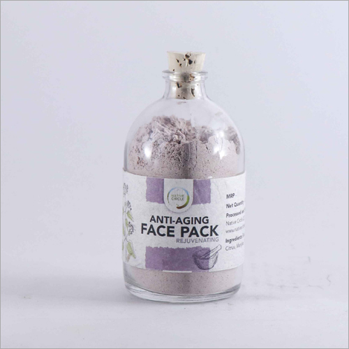 Rejuvenating Anti Aging Face Pack - Herbal Powder Form For Nourishing Moisturization | Ideal For Skin Revitalization