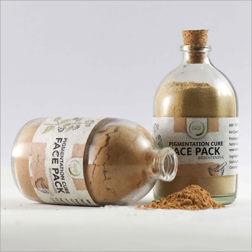Pigmentation Cure Face Pack Powder - Natural Ingredients, Non-toxic Composition, Suitable For All Skin Types, Ideal For Facial Use