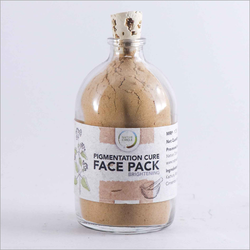 Pigmentation Cure Face Pack Powder - Natural Ingredients, Non-toxic Composition, Suitable For All Skin Types, Ideal For Facial Use