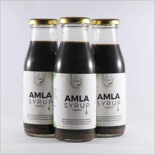 Amla Sugarless Syrup - Premium Quality Blend | Promotes Digestion, Suitable For All Ages, Store In Cool Place