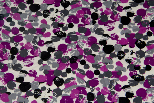 साटन प्रिंट आयात किया