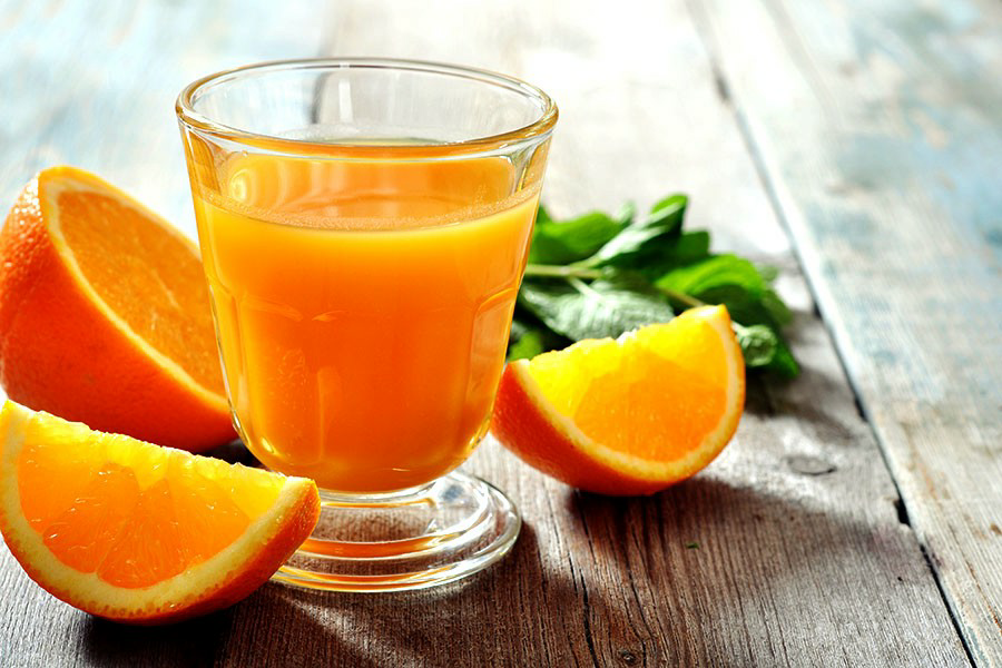 Orange Manual Fruit Juicer