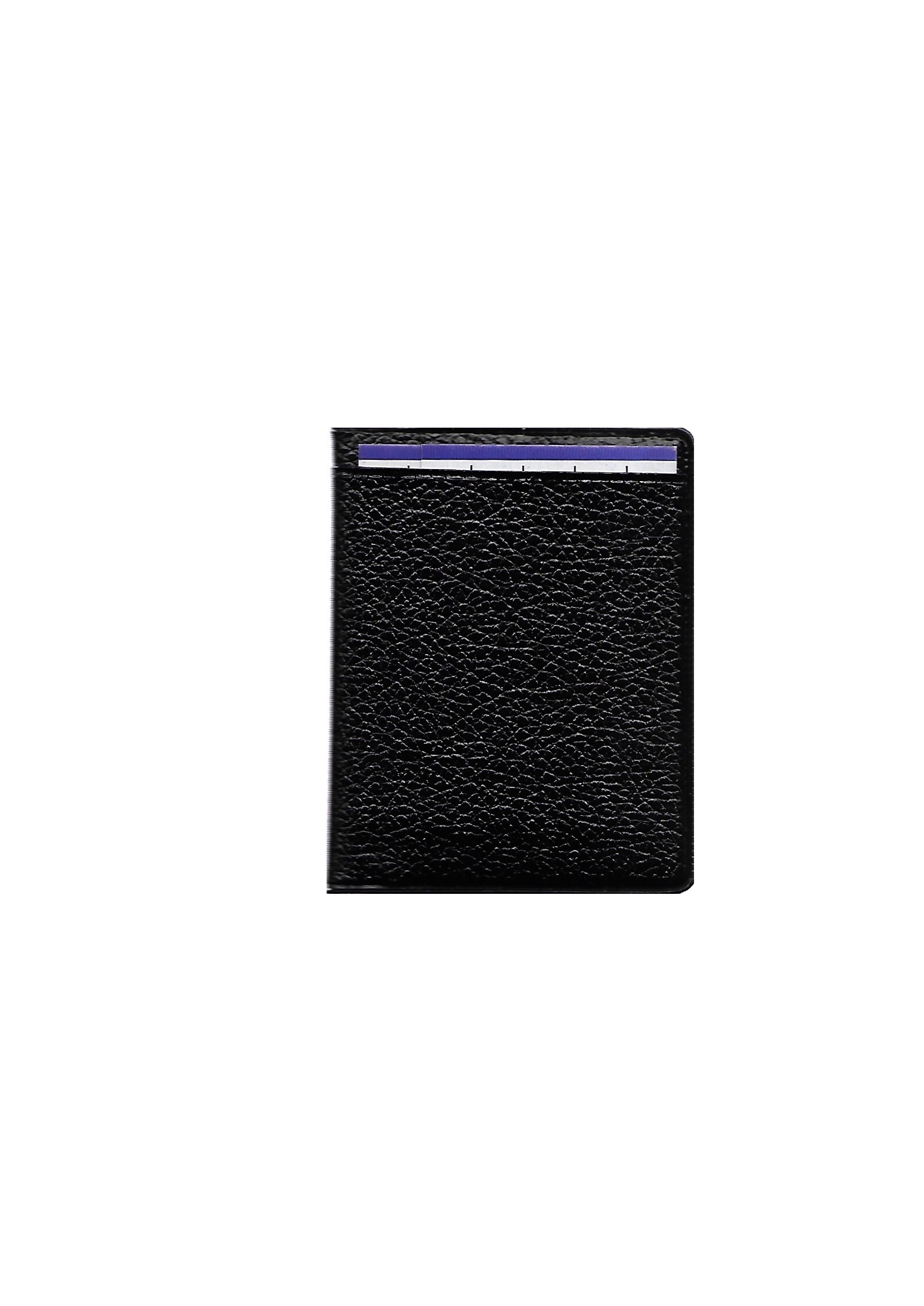 Pocket Card Holder - Rexine Material, 3.25 X 4 Inches | 6 Pockets For Cards, Slim & Rugged Design, Moisture And Scratch Protection