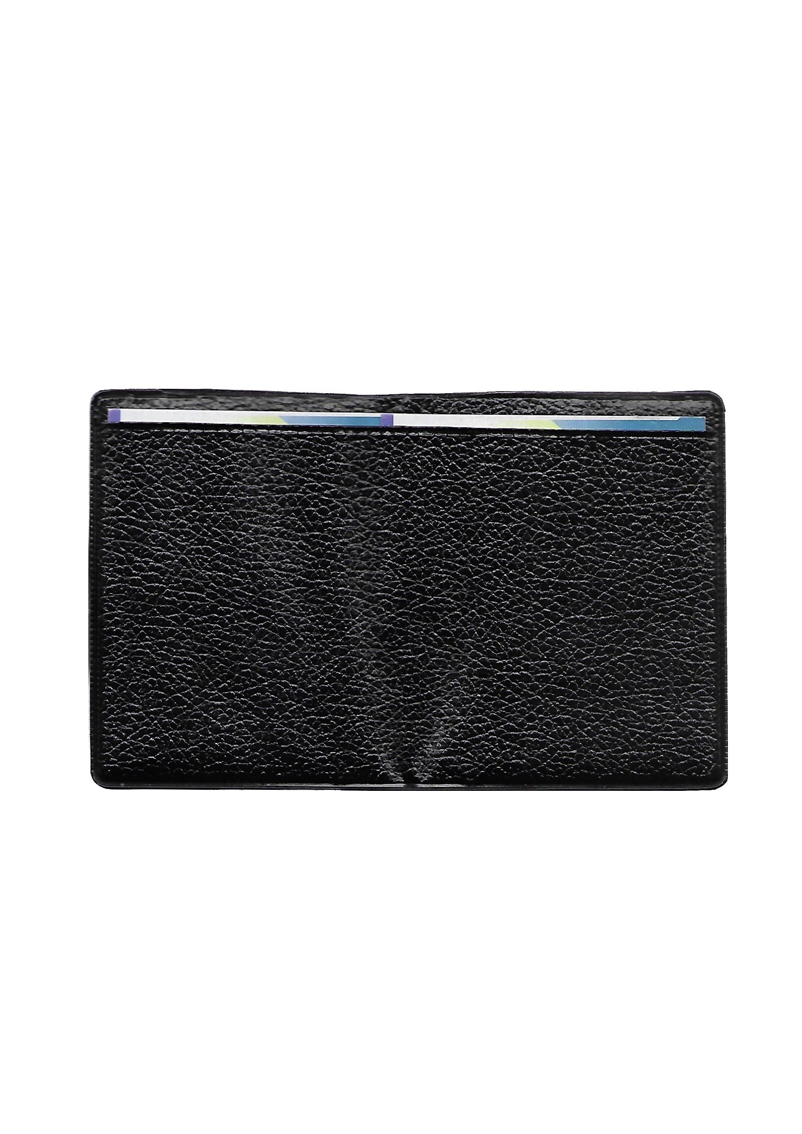 Pocket Card Holder - Rexine Material, 3.25 X 4 Inches | 6 Pockets For Cards, Slim & Rugged Design, Moisture And Scratch Protection