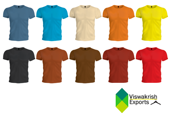 Cotton T-shirt - Regular Fit Short Sleeve Crew Neck | 150 Gsm Machine Washable Sizes S-xxl