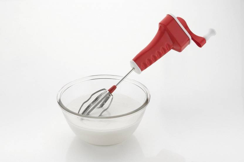 Plastic Hand Blender - Plastic Body, Stainless Steel Blades, Green Color | Easy To Use, Compact Design, Smooth Operation, Easy Cleaning