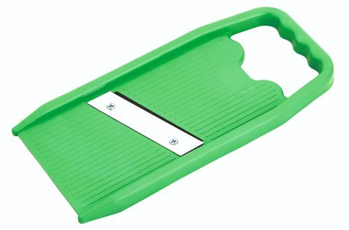 Semi Slicer - Plastic Body With Stainless Steel Blade | Blue, Easy To Use, Compact Design, Quick Accurate Slices