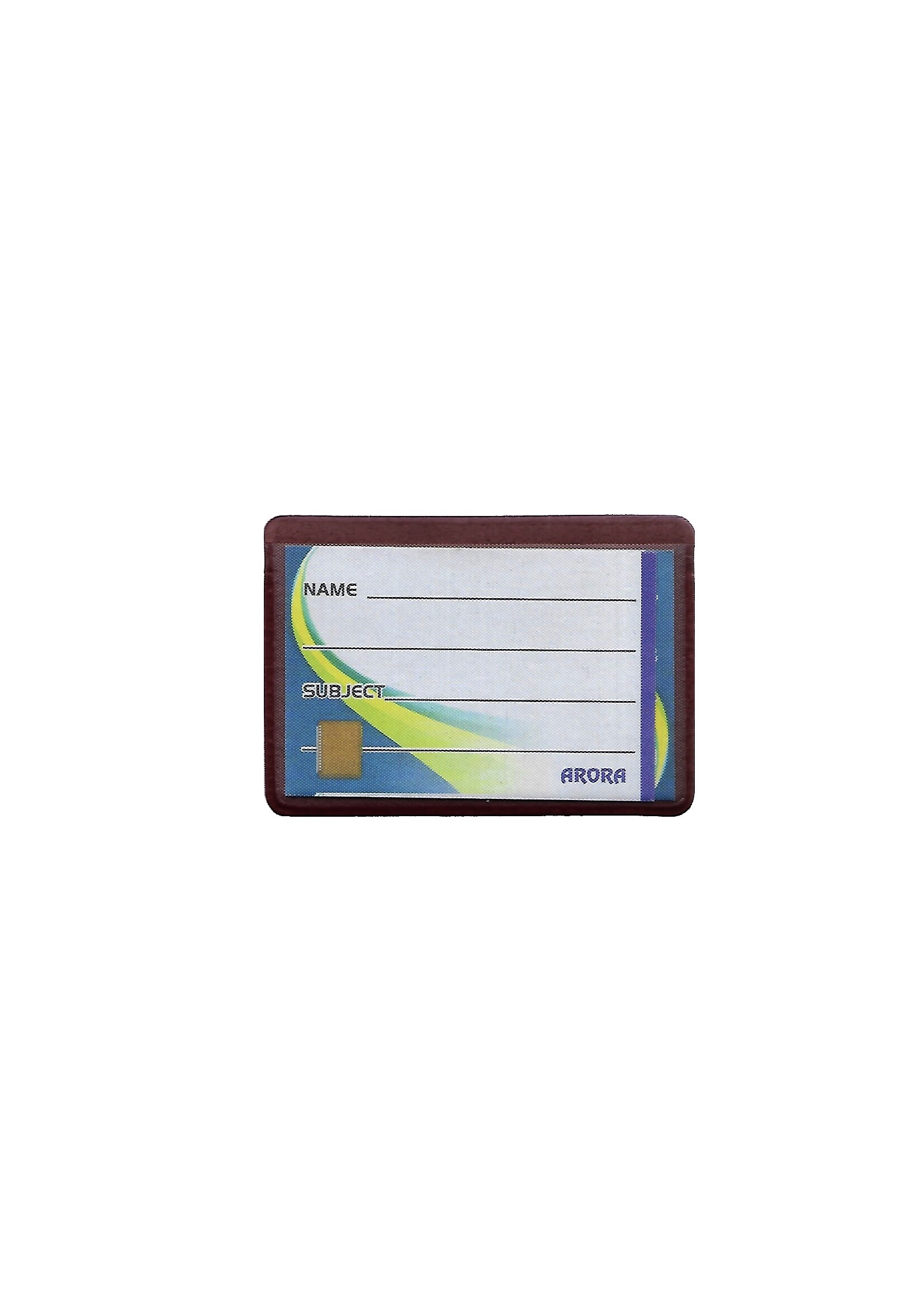 Card Cover - Foam Material, 2.75 X 3.80 Inches | 2 Pockets For Credit, Debit, Atm & Metro Cards, Stylish And Compact Design