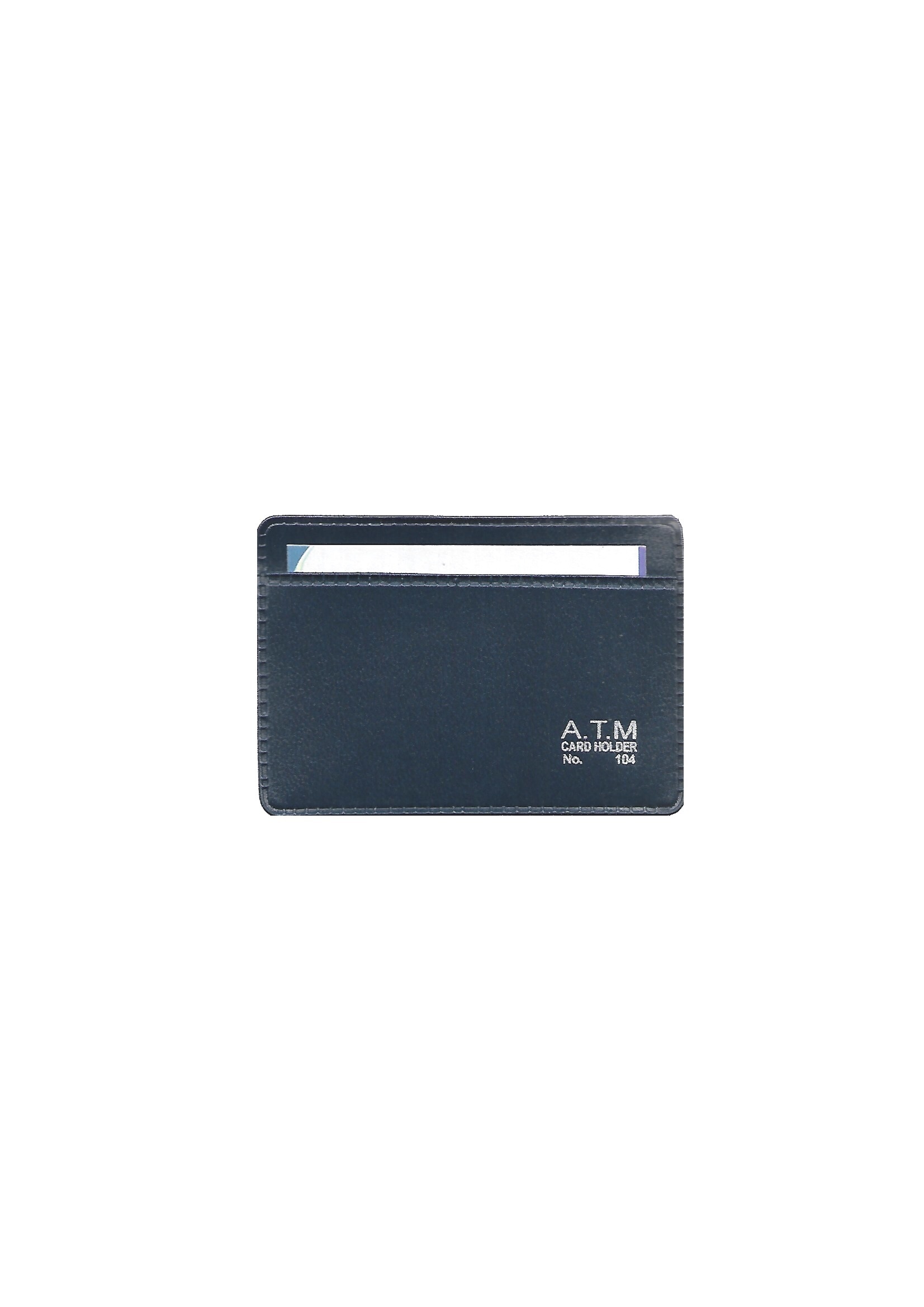 Card Cover - Foam Material, 2.75 X 3.80 Inches | 2 Pockets For Credit, Debit, Atm & Metro Cards, Stylish And Compact Design
