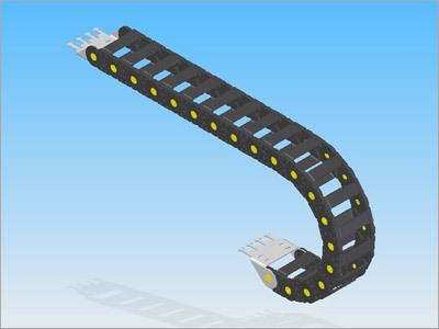 केबल ड्रैग चेन प्लास्टिक