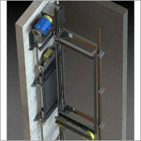 MRL Gearless MC Car Frame - Metal Material, AC Drive Type, Electrical Power Supply | Durable Build with 1 Year Warranty