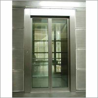 Stainless Steel Fully Glass Vision Ss Door