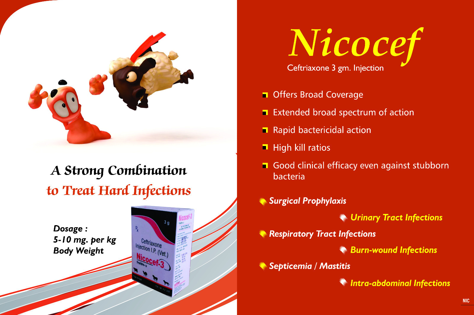 Nylate Injection - 20 Mg/ml Sodium Salicylate Liquid, Analgesic For Pain And Inflammation In All Animal Species