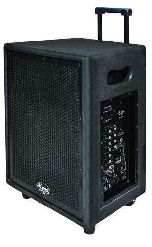 200 वाट में ट्रॉली के साथ MP-1200 पोर्टेबल सिस्टम